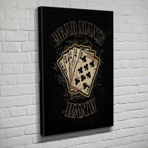 Dead Man's Hand - Canvas - Black/Pewter - Canvas - Pipe Hitters Union