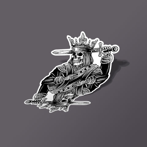 Suicide Kings - Sticker - Black - Decals - Pipe Hitters Union