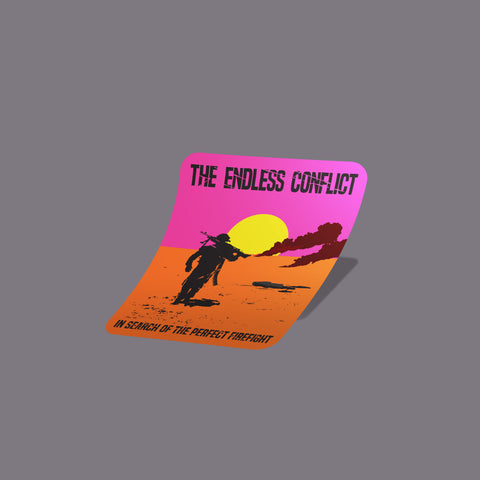 Endless Conflict - Sticker - Pink - Decals - Pipe Hitters Union