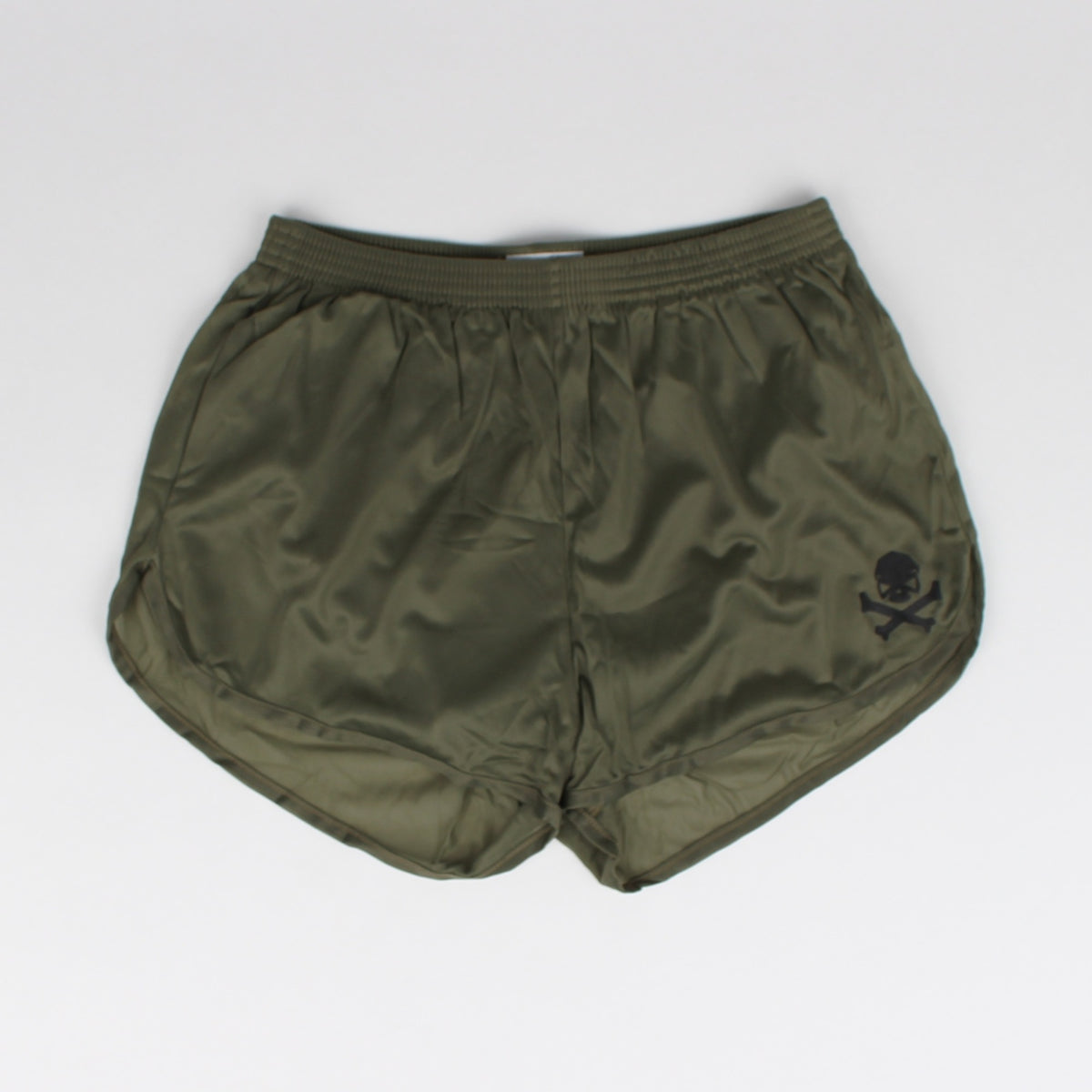 Soffe Tactical Shorts (Silkies Olive with Black Logo Pipe Hitters