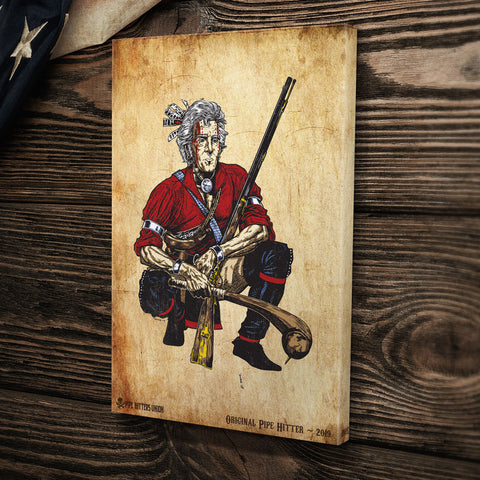 Original Pipe Hitter - Andrew Jackson - Canvas -  - Canvas - Pipe Hitters Union