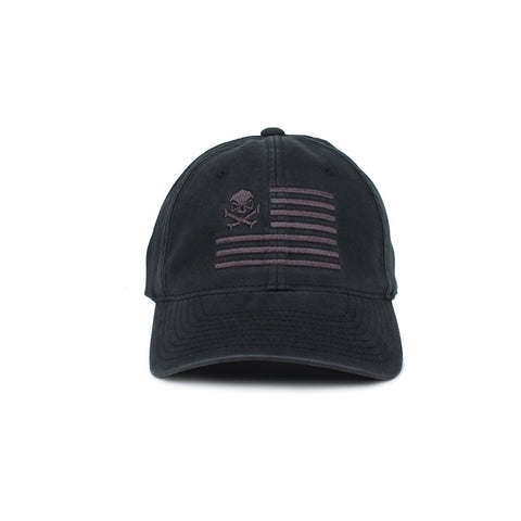 Skull American Flag -  - Hats - Pipe Hitters Union