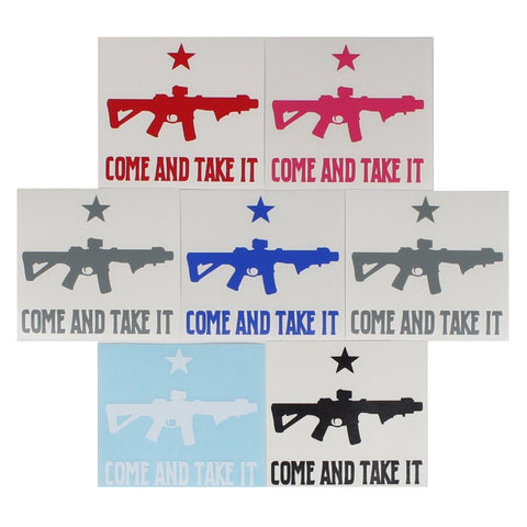 Come And Take It / AR15 - Decal - Pink - Decals - Pipe Hitters Union