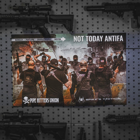 Not Today Antifa Poster -  - Poster - Pipe Hitters Union