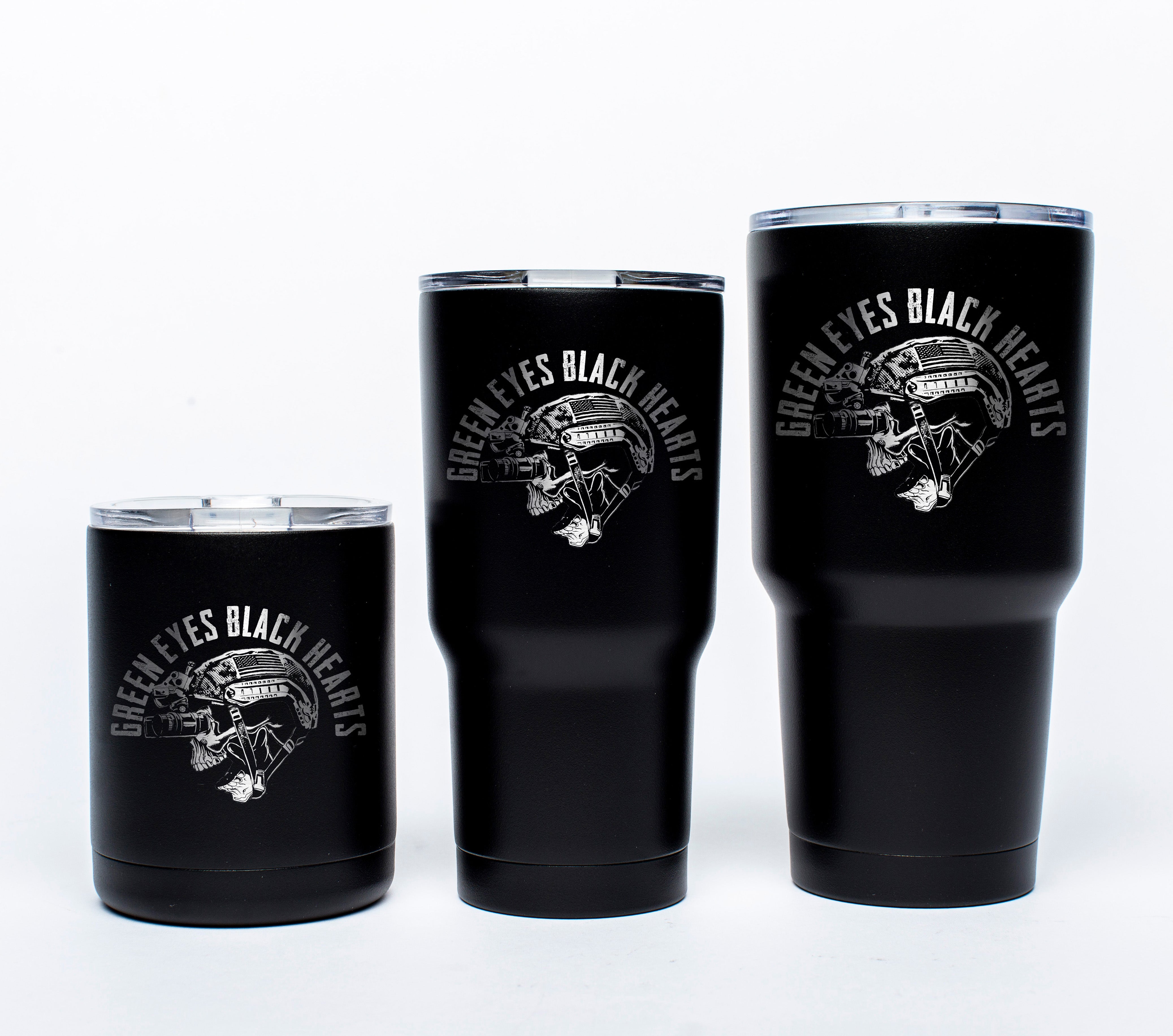 Green Eyes Black Hearts - Tumblers- Pipe Hitters Union