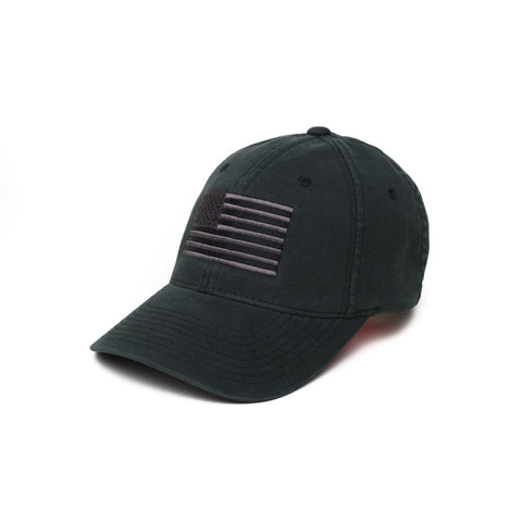 American Flag - Black/Gray - Hats - Pipe Hitters Union