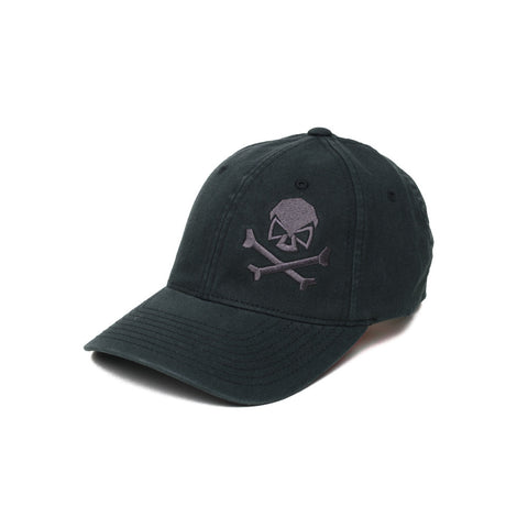 Skull & Cross Bones - Black/Gray - Hats - Pipe Hitters Union