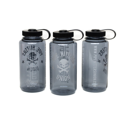 Nalgene Bottle w/ PHU Shield - Smoke - Nalgene - Pipe Hitters Union