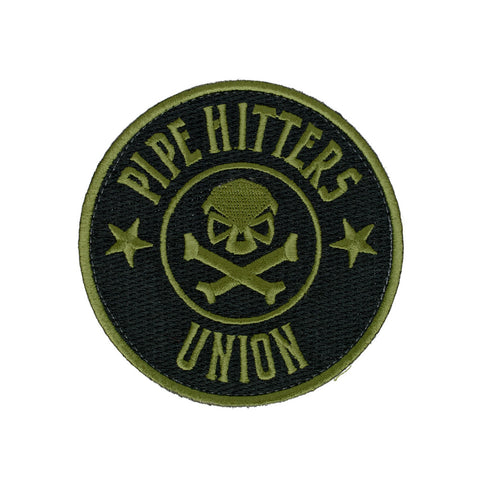 PHU Shield Patch - Olive - Patches - Pipe Hitters Union