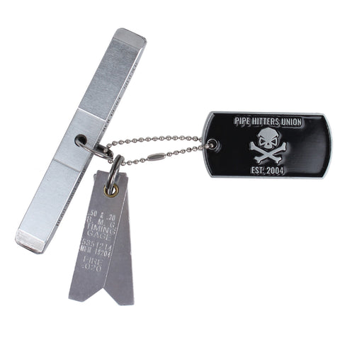 R.E.D. Logo Keychain -  - Challenge Coin - Pipe Hitters Union