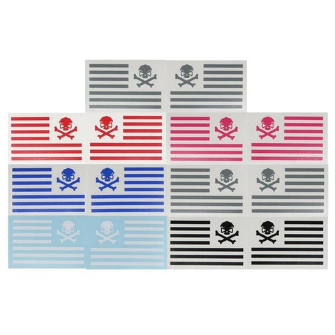 PHU Skull American Flag - Decal Set -  - Decals - Pipe Hitters Union