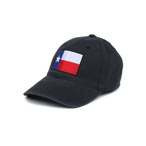 Texas Flag - Black - Hats - Pipe Hitters Union