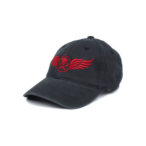 PHU Wings - Black/Red - Hats - Pipe Hitters Union